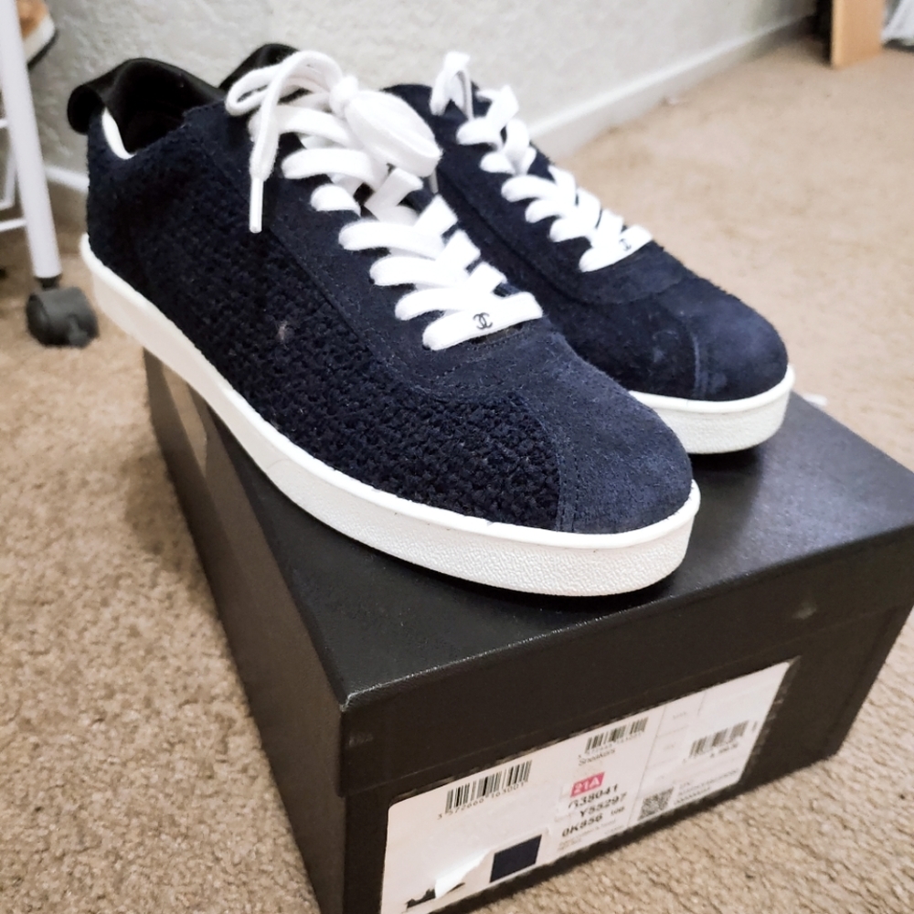 Authentic Chanel sneakers